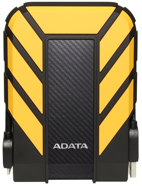 هارد اکسترنال 2 ترابایت ADATA HD710 Pro با رنگ‌بندی زرد
